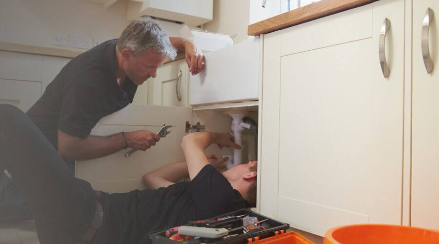 Professional burst pipe repair services in Battiest, OK